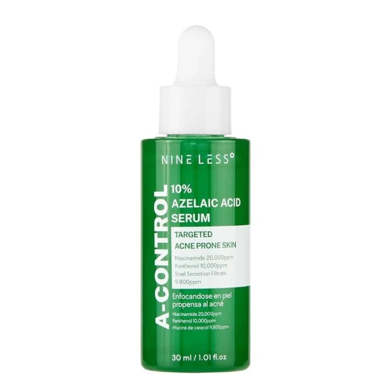 Ser de față reparator cu acid azelaic 10%, Nine Less, 30ml