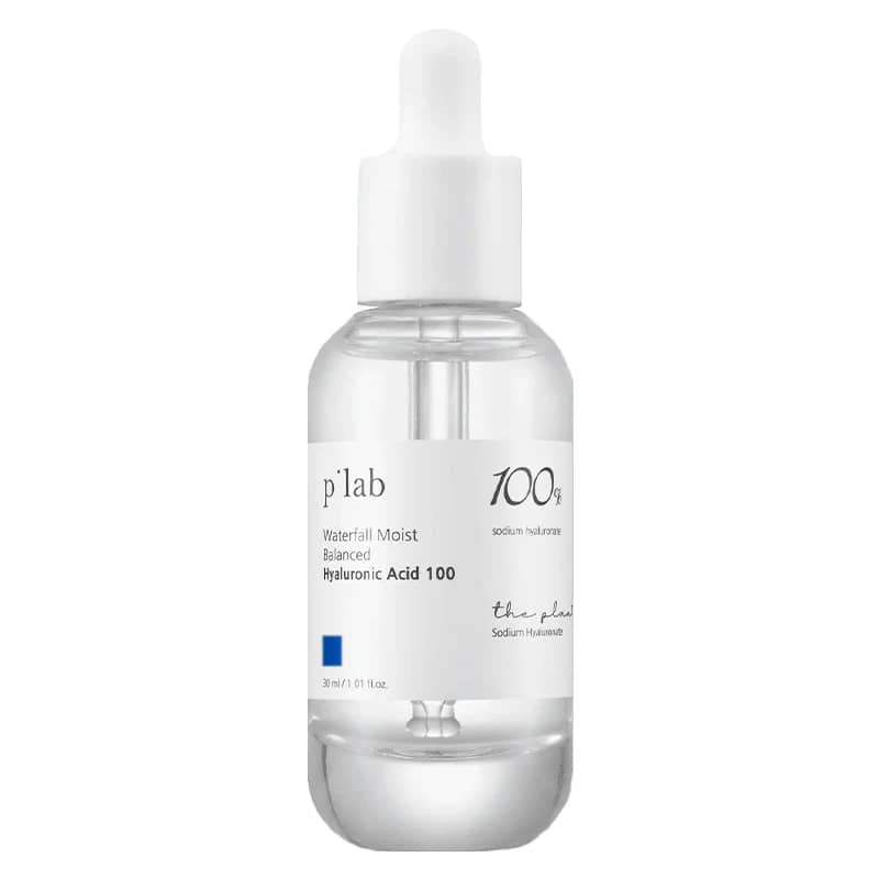 Ser hidratant cu acid hialuronic, THE PLANT BASE, Waterfall Moist Balanced Hyaluronic Acid 100, 30ml