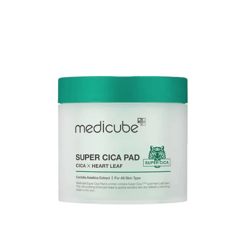 Paduri calmante cu Cica, Medicube, Super Cica Pad, 70 paduri