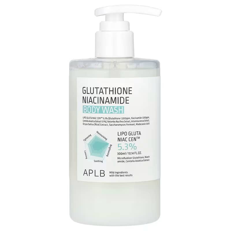Loțiune de corp cu glutathion și niacinamidă, APLB, 300ml