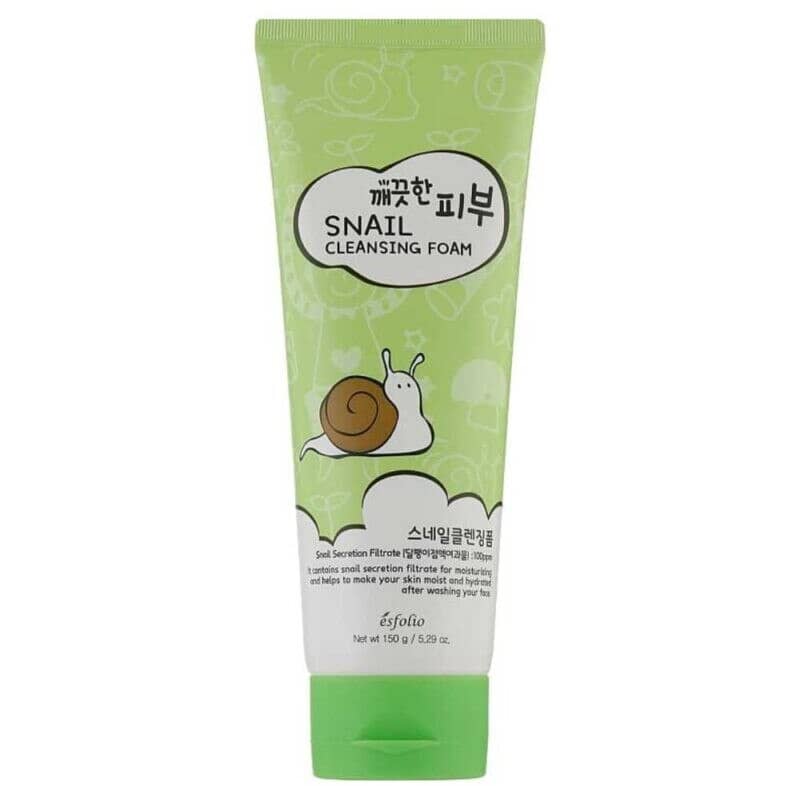 Spumă de curățare Pure Skin cu melc, esfolio, 150ml