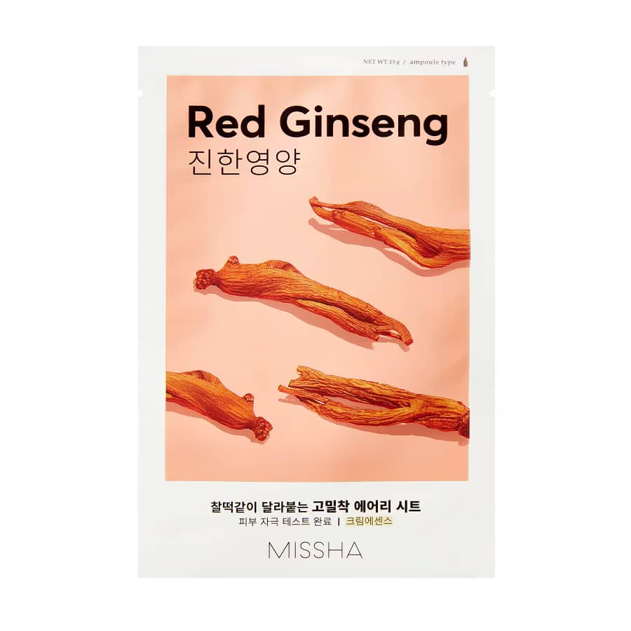 Masca de față Airy Fit cu ginseng roșu, MISSHA