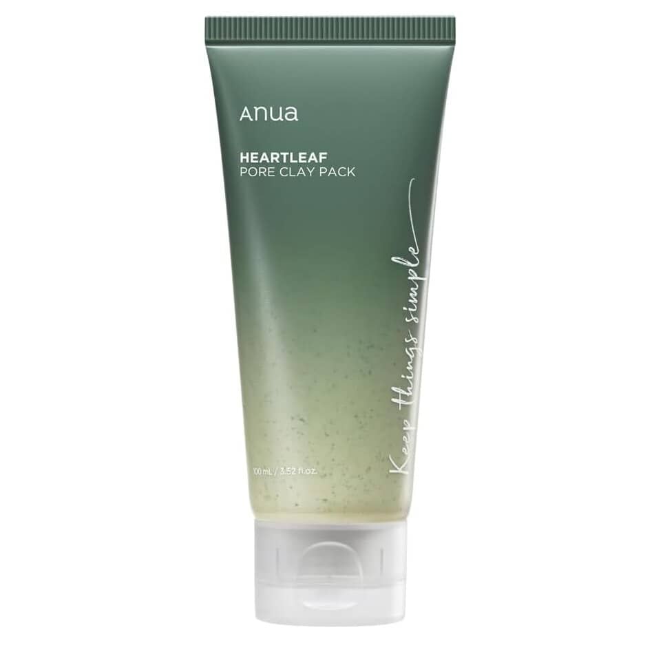 Masca cu argilă pentru pori, Anua, Heartleaf Pore Clay Pack, 100ml