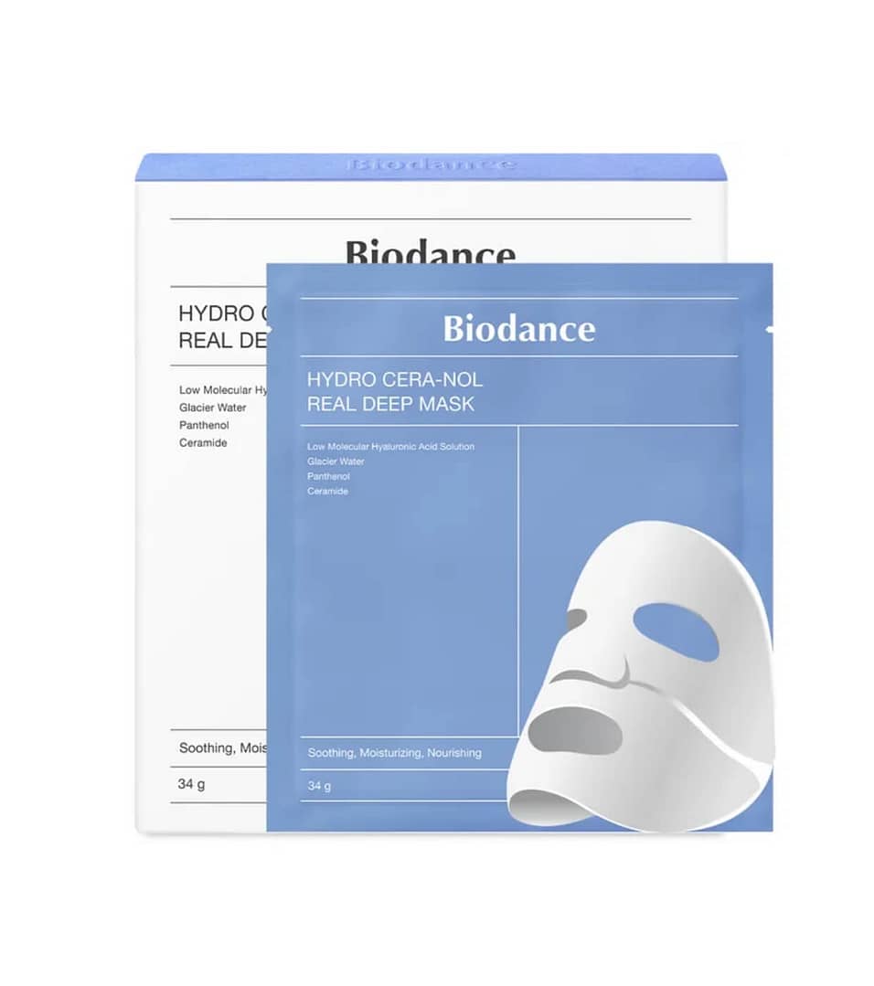 Set 4 masti hidratante Hydro Cera-nol Real Deep, Biodance, 34g * 4 buc