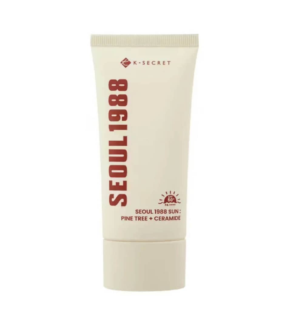 Crema cu extract de pin si ceramide SPF50+PA++++, KSECRET, 50ml