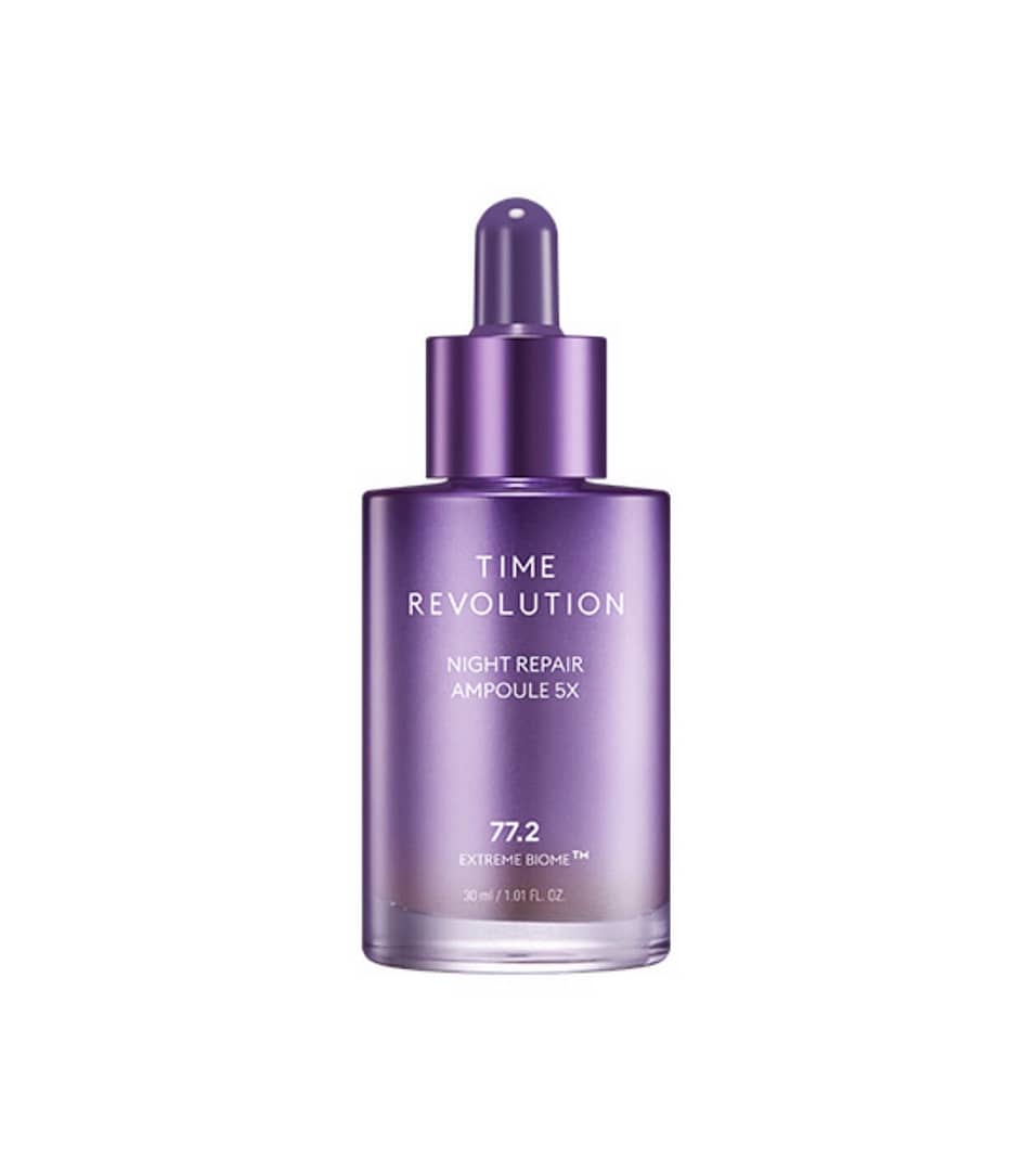 Ser reparator pentru ten, Time Revolution Night Repair Ampoule 5X, Missha, 50ml