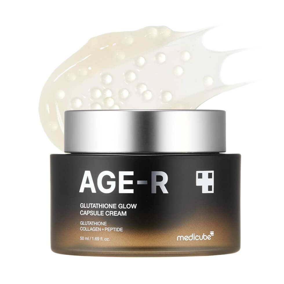 Cremă anti-îmbătrânire cu capsule revitalizante, Medicube, AGE-R, 50ml